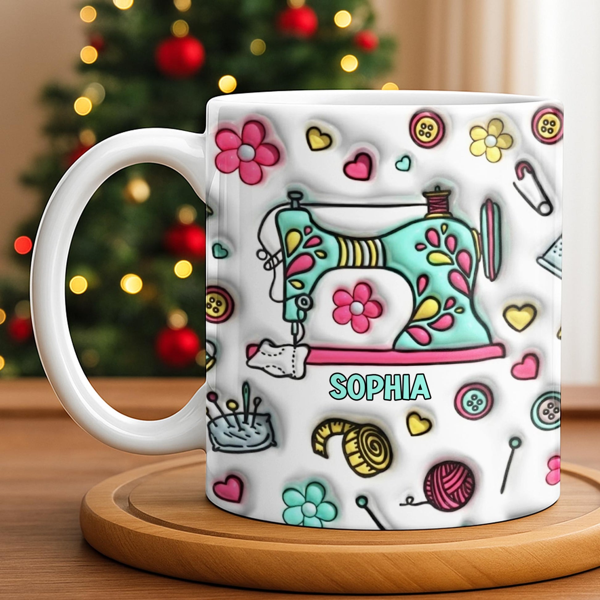 Celebrate Your Creativity With A Personalized Sewing Themed Design