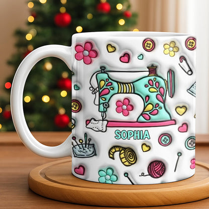 Celebrate Your Creativity With A Personalized Sewing Themed Design