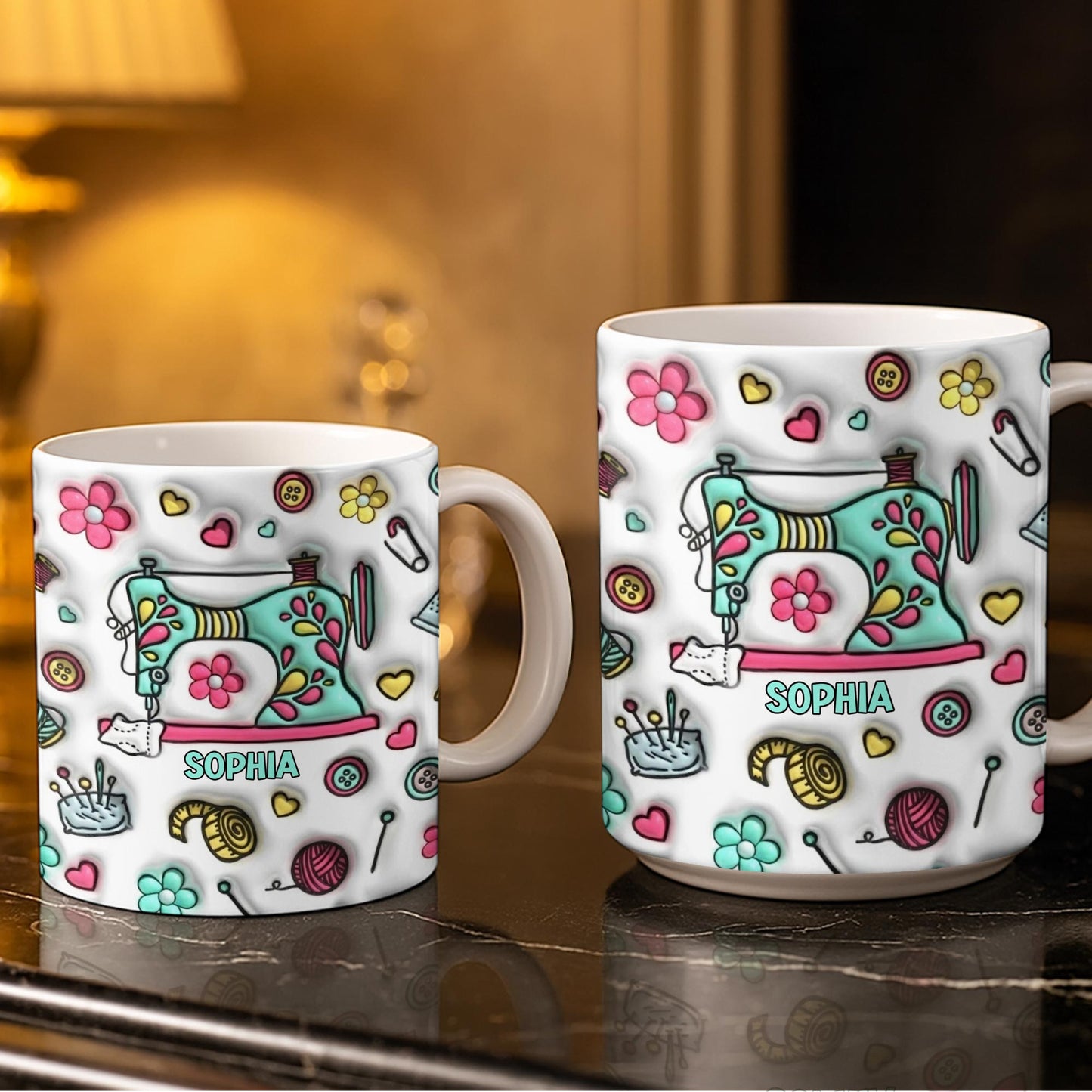 Celebrate Your Creativity With A Personalized Sewing Themed Design