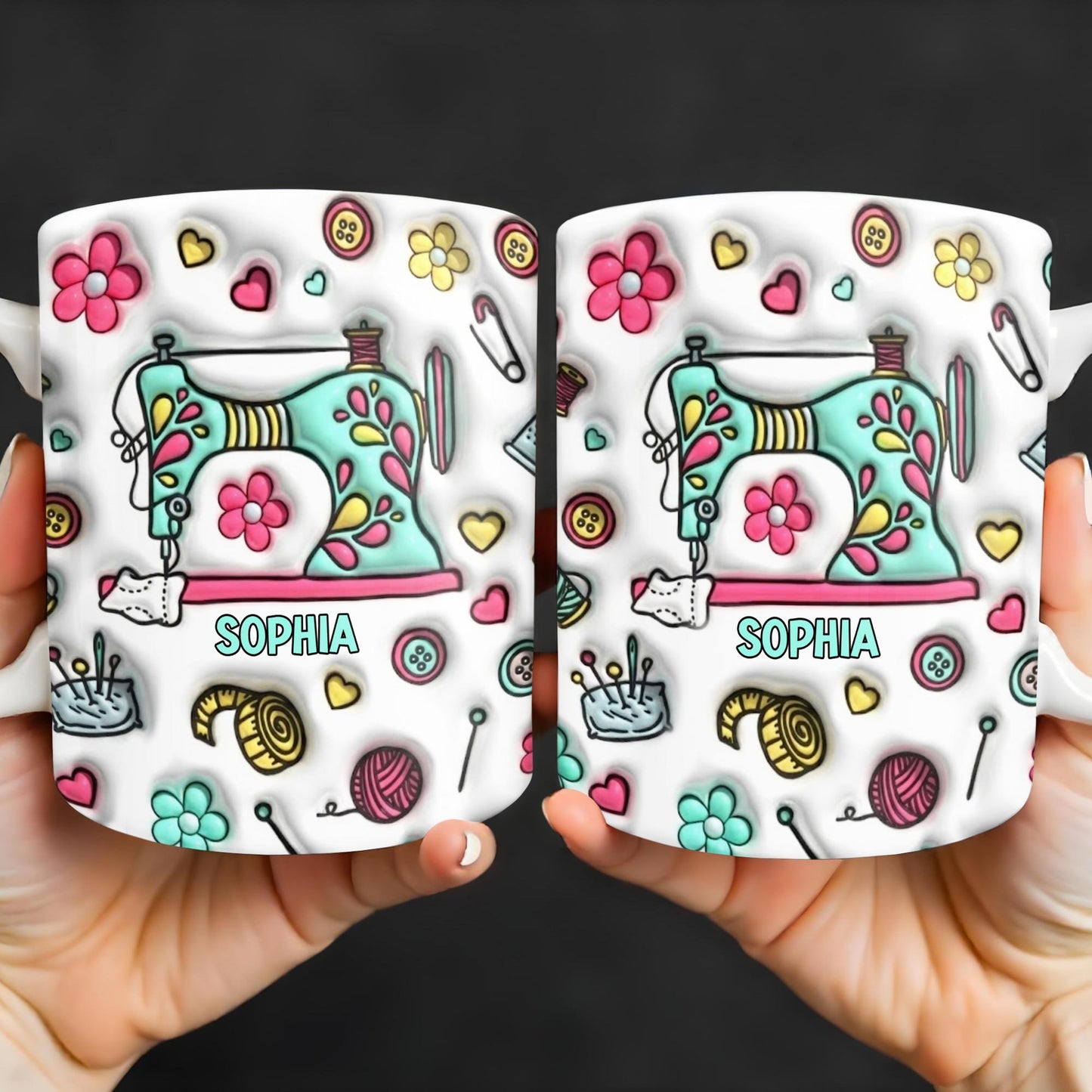 Celebrate Your Creativity With A Personalized Sewing Themed Design