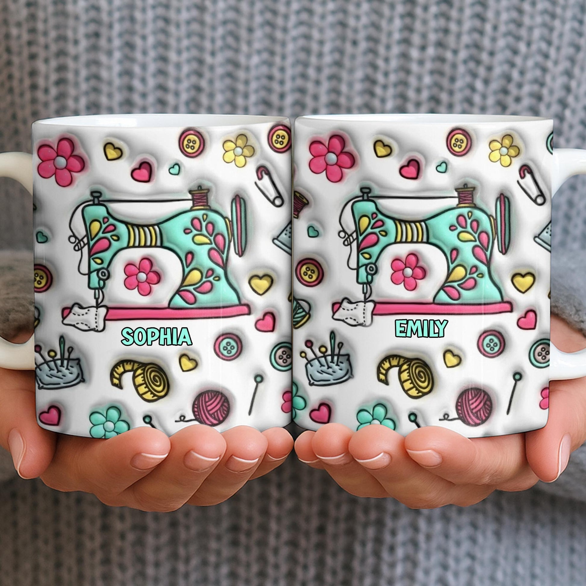 Celebrate Your Creativity With A Personalized Sewing Themed Design