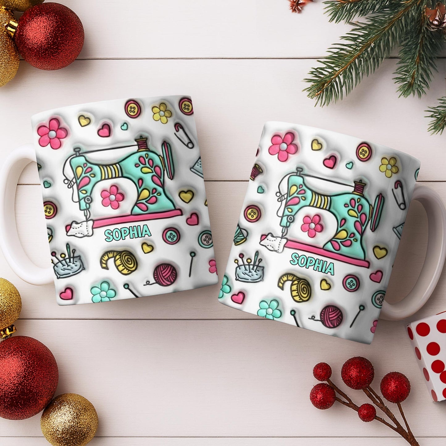 Celebrate Your Creativity With A Personalized Sewing Themed Design