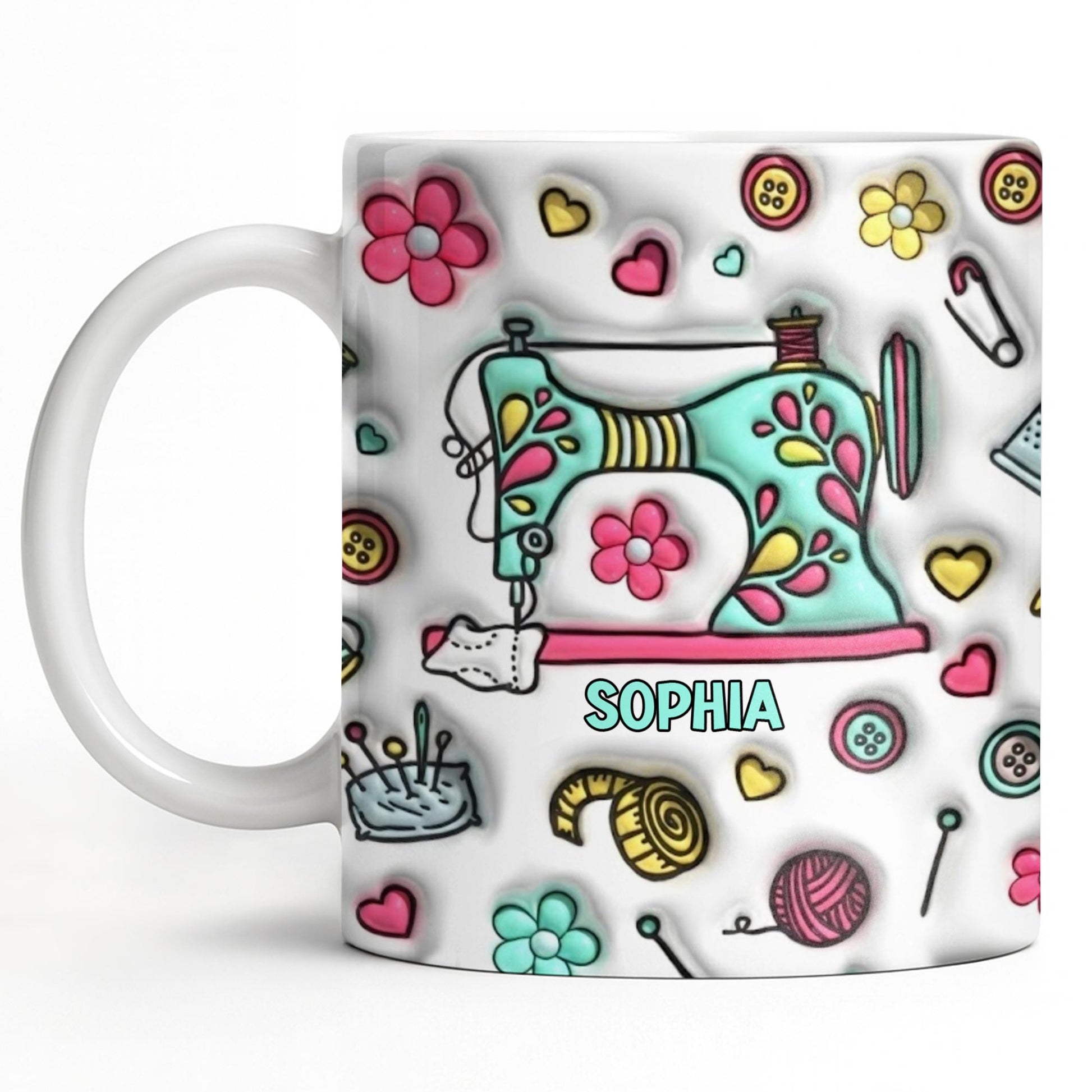 Celebrate Your Creativity With A Personalized Sewing Themed Design