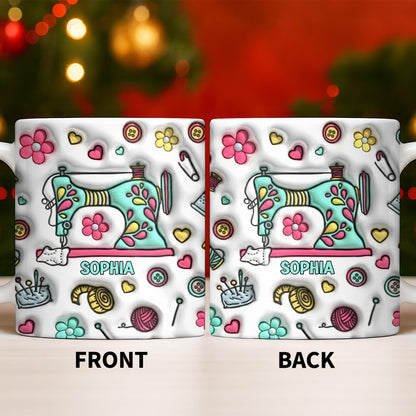 Celebrate Your Creativity With A Personalized Sewing Themed Design