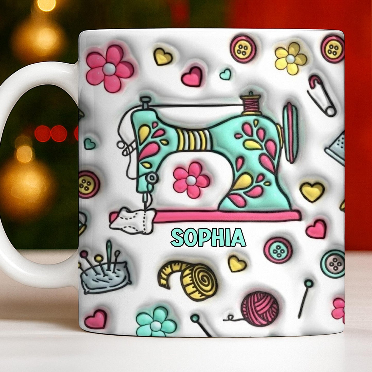 Celebrate Your Creativity With A Personalized Sewing Themed Design