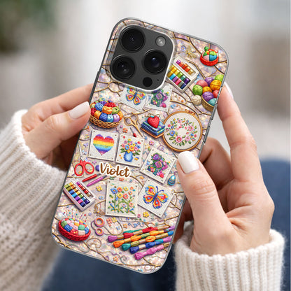 Colorful Creations Embroidery And Paint Design