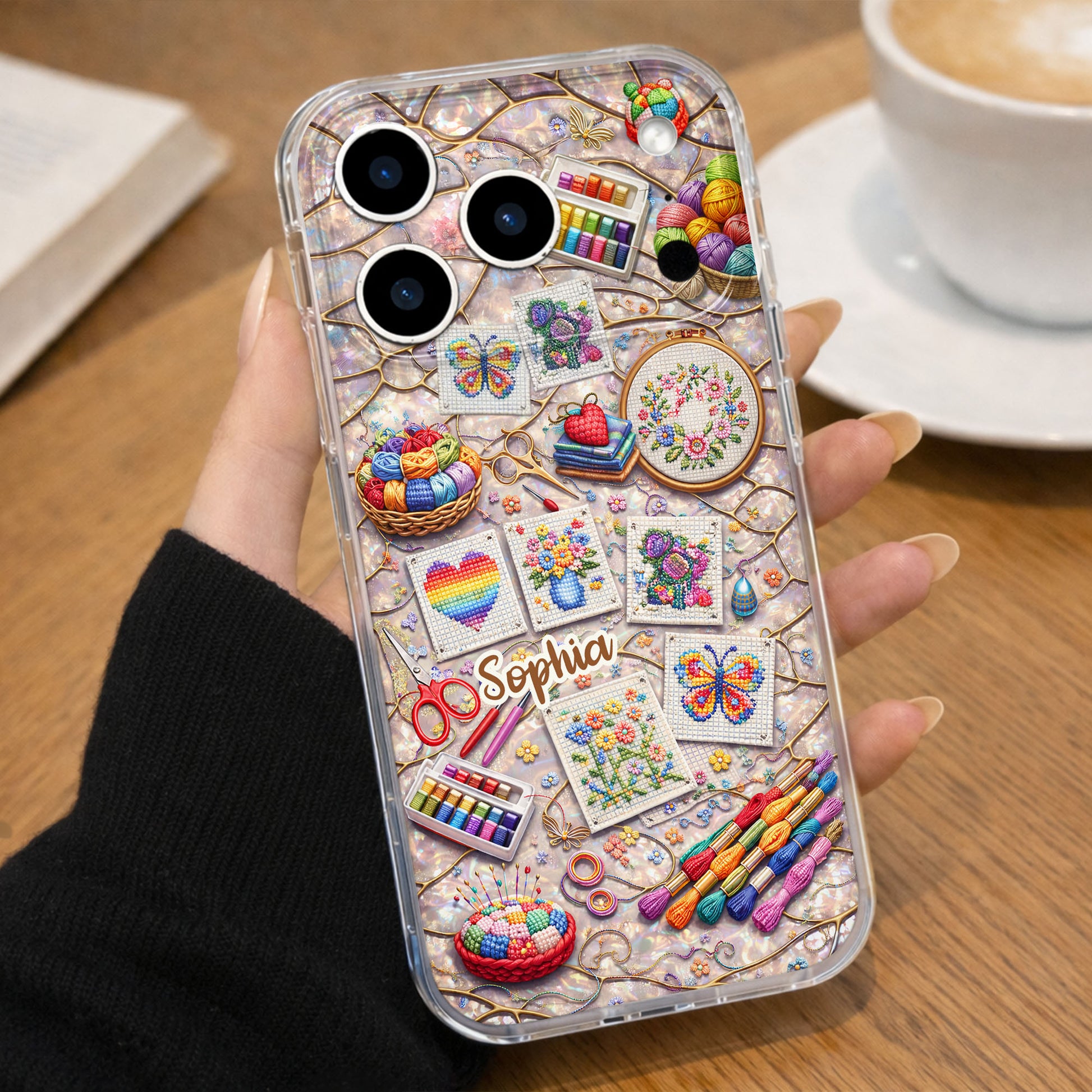 Colorful Creations Embroidery And Paint Design