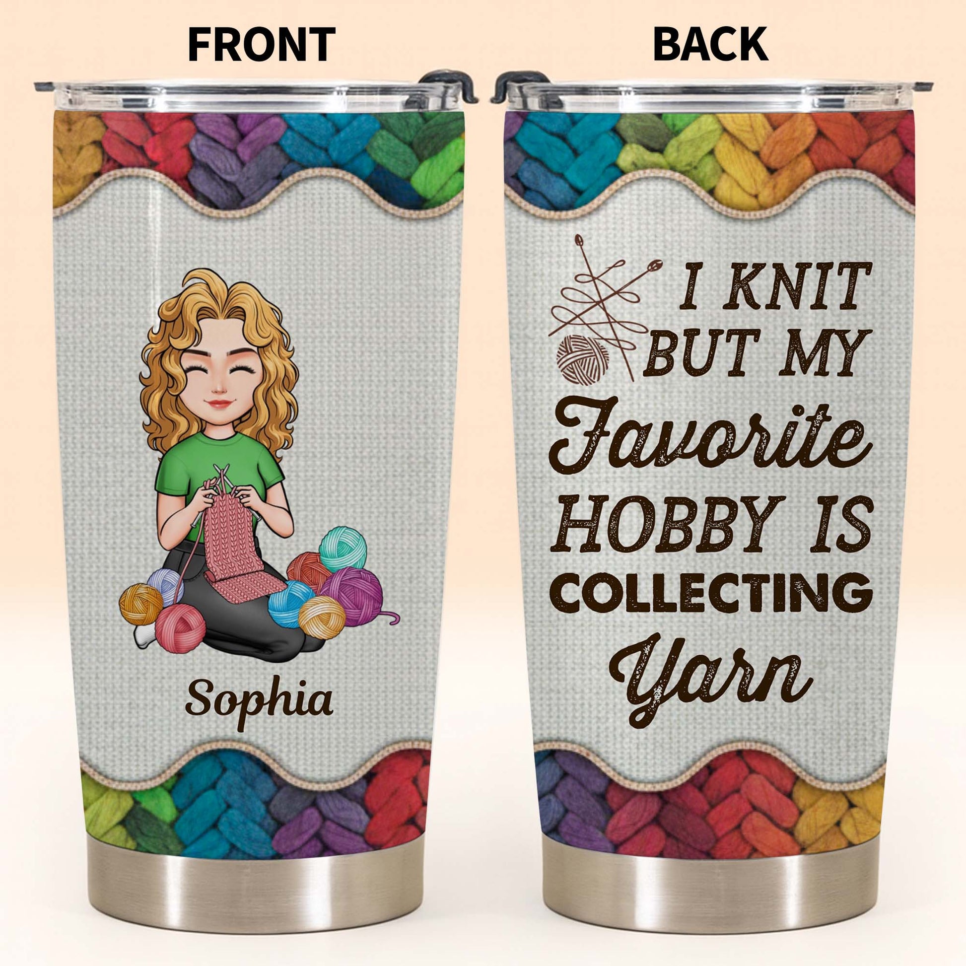 I Knit But My Favorite Hobby Is Collecting Yarn