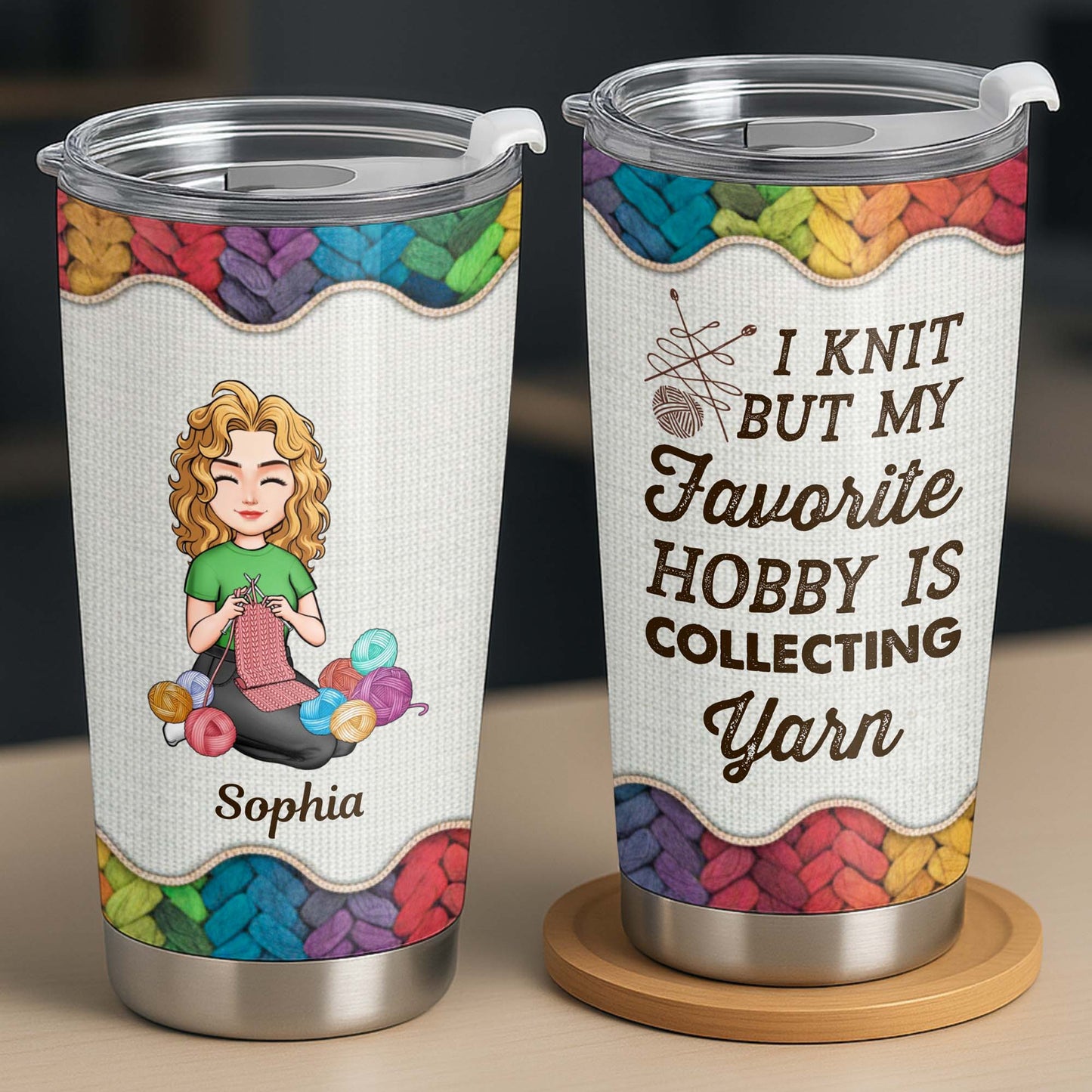 I Knit But My Favorite Hobby Is Collecting Yarn