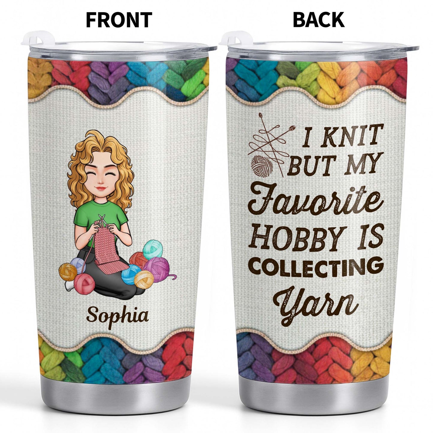 I Knit But My Favorite Hobby Is Collecting Yarn