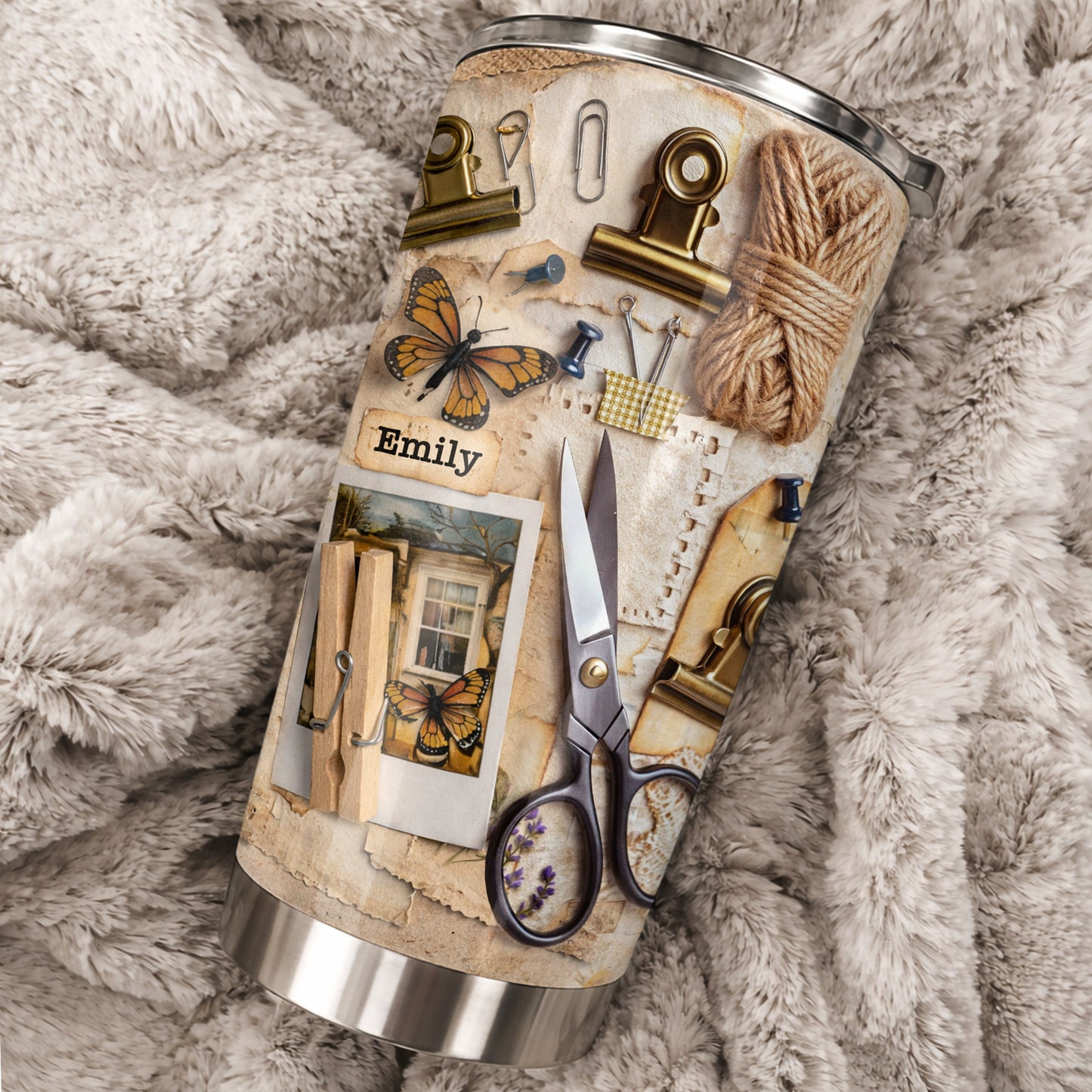 Cultivate Your Own Garden, Butterflies And Scissors