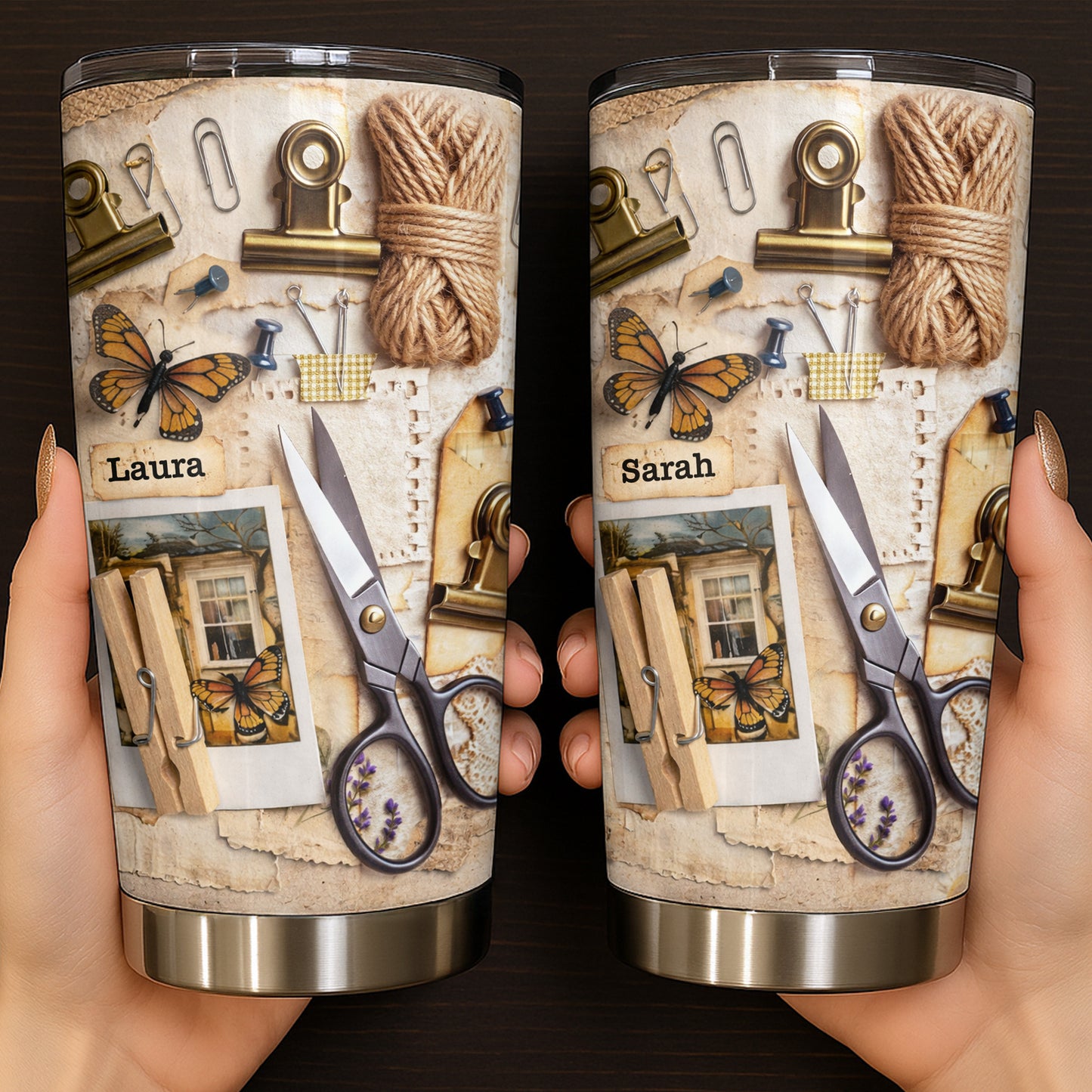 Cultivate Your Own Garden, Butterflies And Scissors