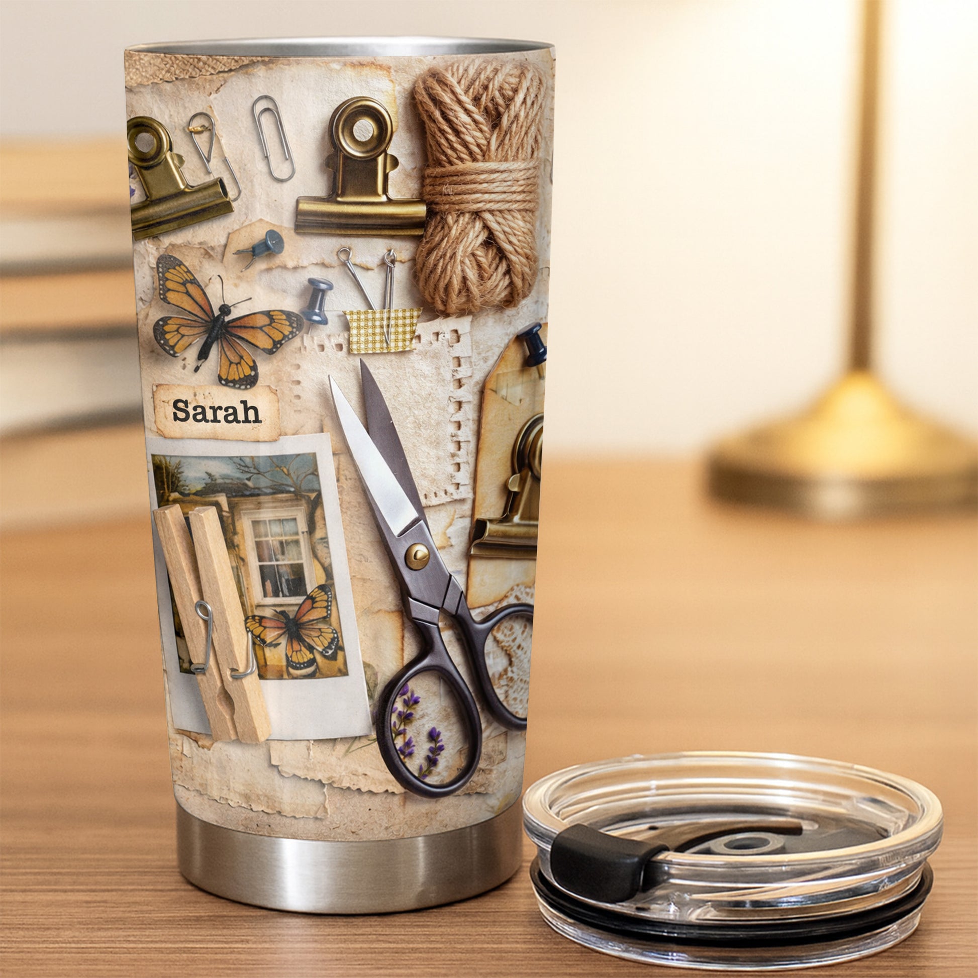 Cultivate Your Own Garden, Butterflies And Scissors