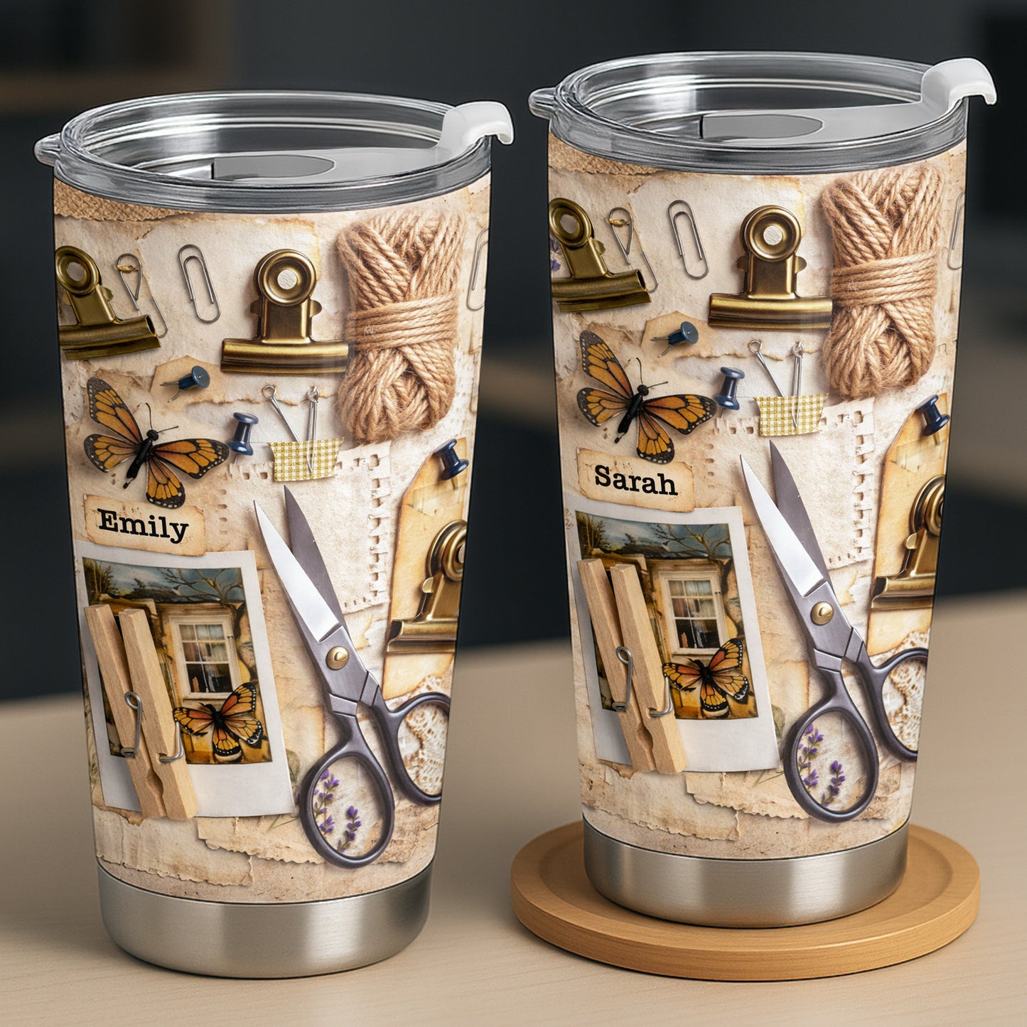 Cultivate Your Own Garden, Butterflies And Scissors