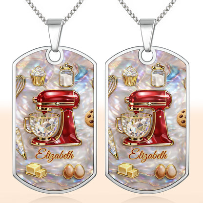 Baking With Love With Stand Mixer And Sweet Ingredients