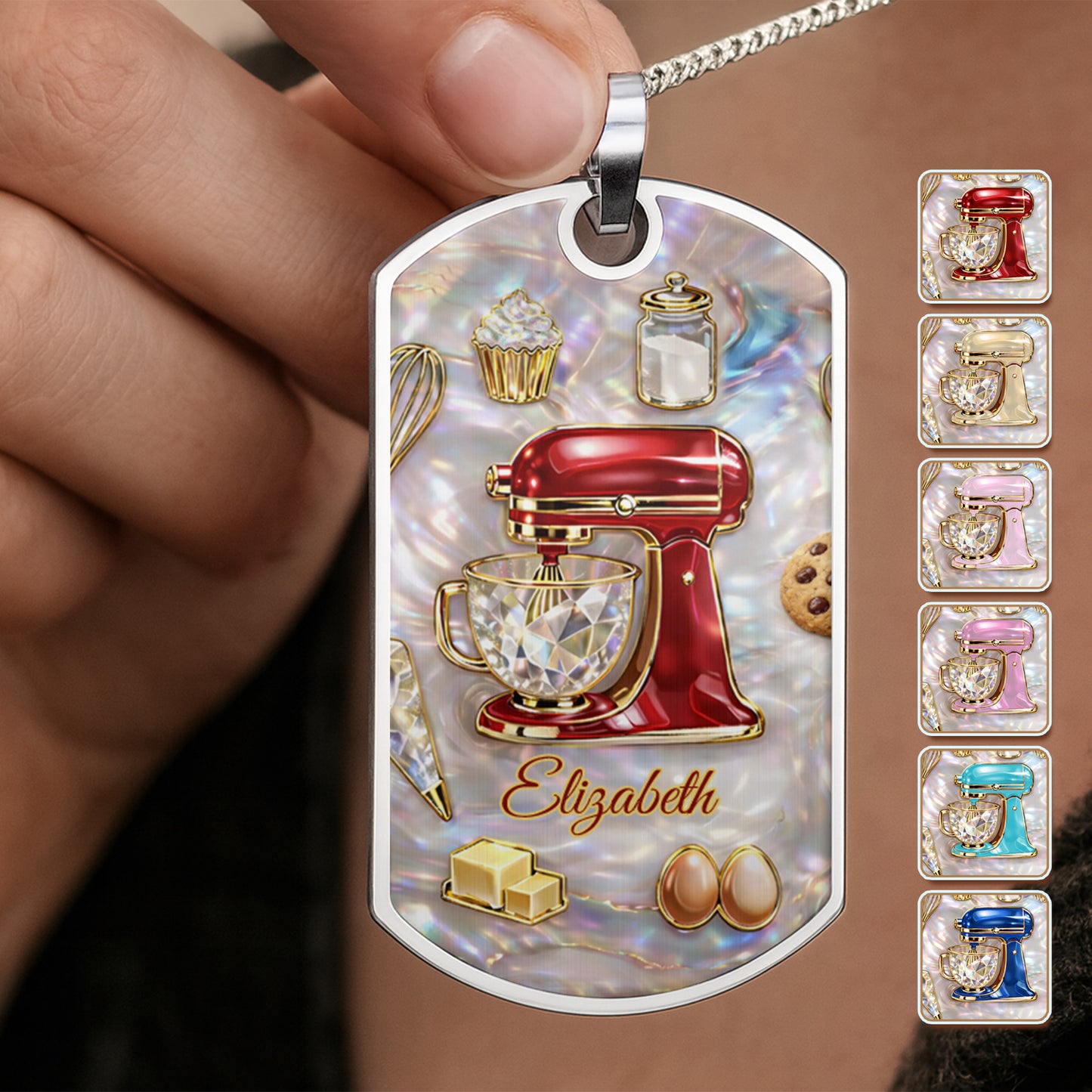 Baking With Love With Stand Mixer And Sweet Ingredients