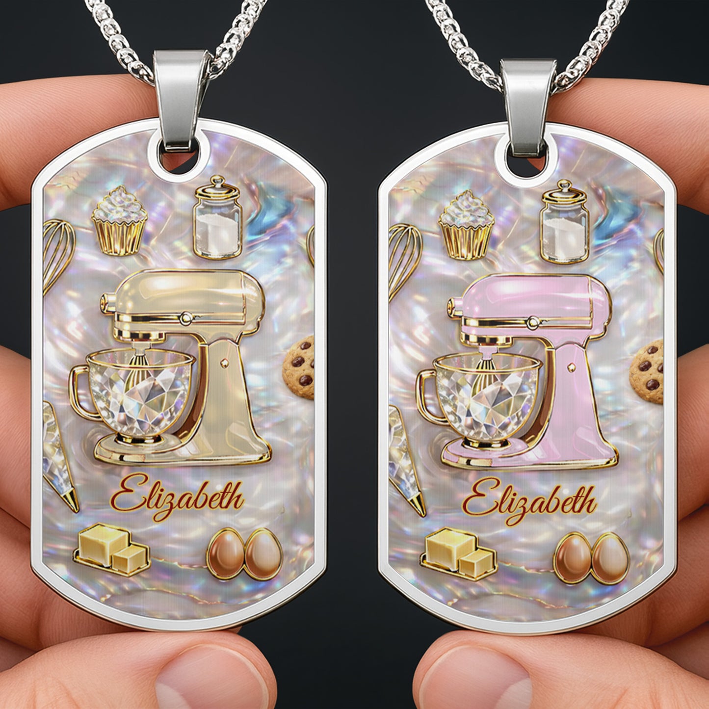 Baking With Love With Stand Mixer And Sweet Ingredients