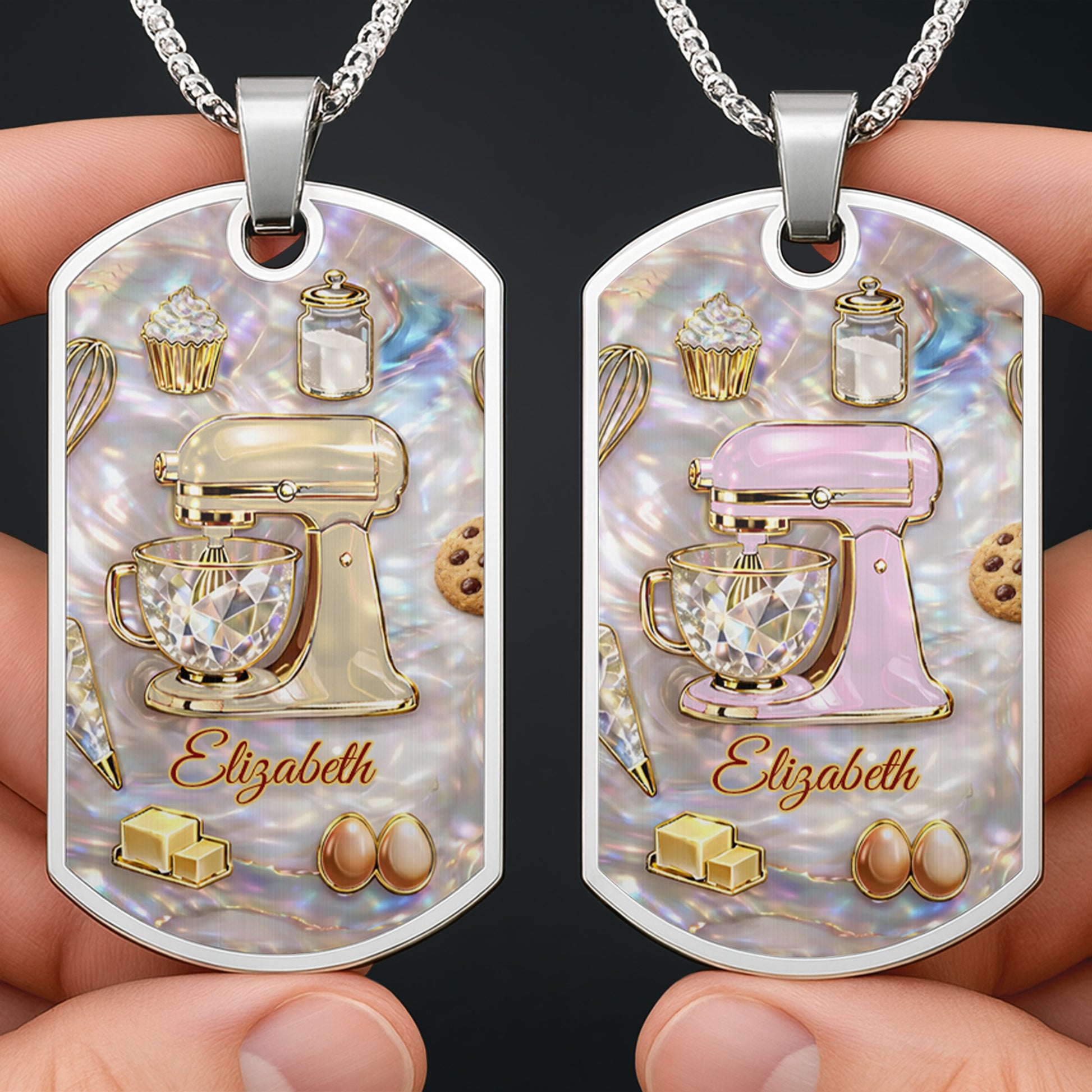 Baking With Love With Stand Mixer And Sweet Ingredients