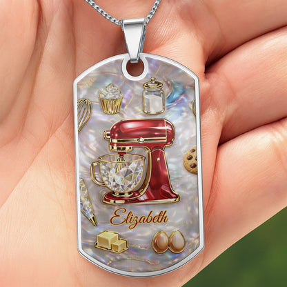 Baking With Love With Stand Mixer And Sweet Ingredients