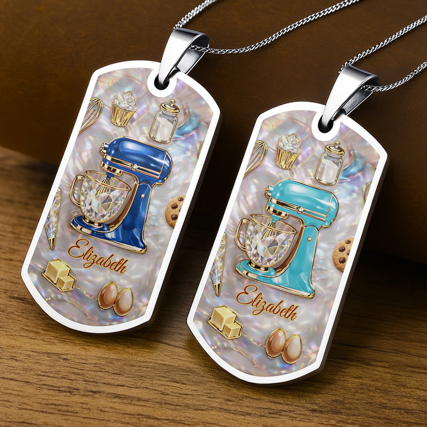 Baking With Love With Stand Mixer And Sweet Ingredients