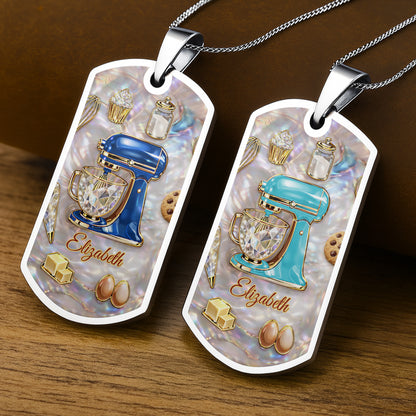 Baking With Love With Stand Mixer And Sweet Ingredients