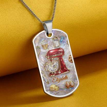 Baking With Love With Stand Mixer And Sweet Ingredients