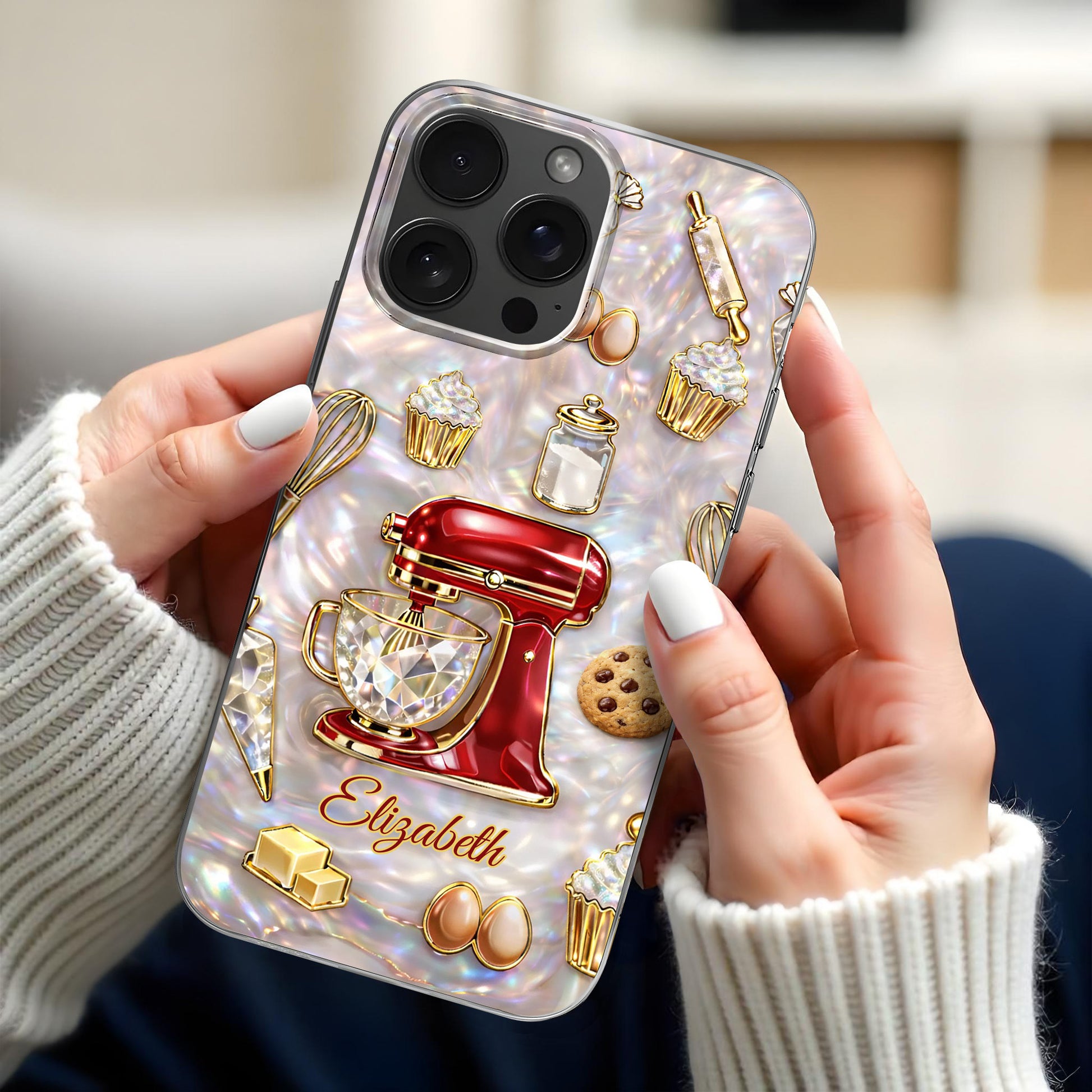 Bake The World A Better Place, Mixer And Cupcake Design