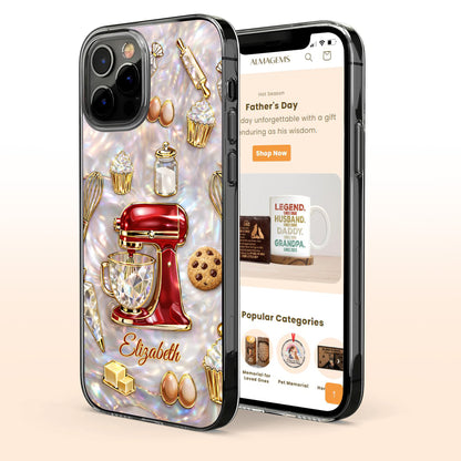 Bake The World A Better Place, Mixer And Cupcake Design