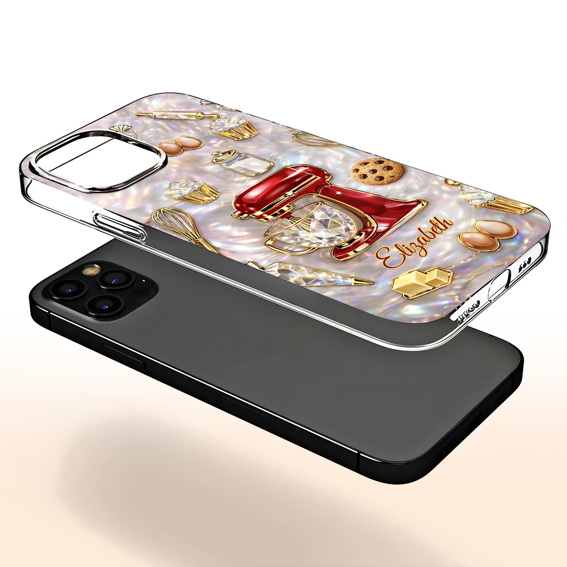 Bake The World A Better Place, Mixer And Cupcake Design