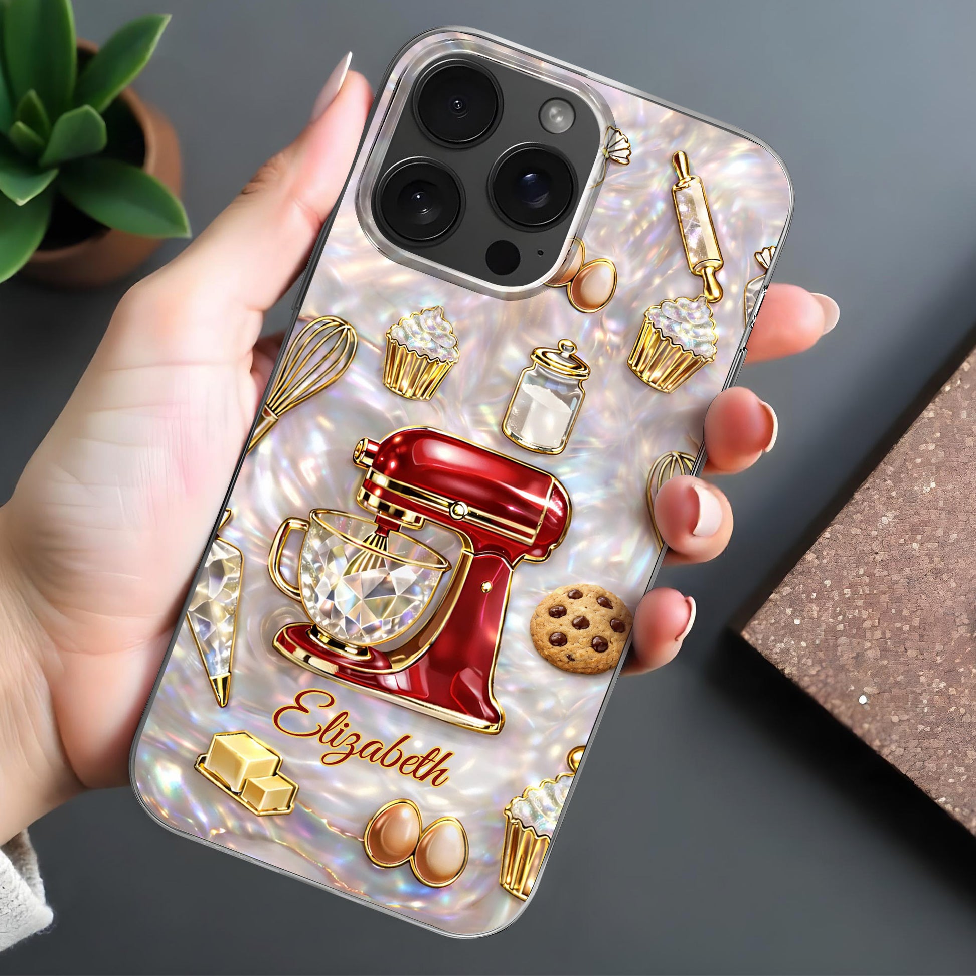 Bake The World A Better Place, Mixer And Cupcake Design