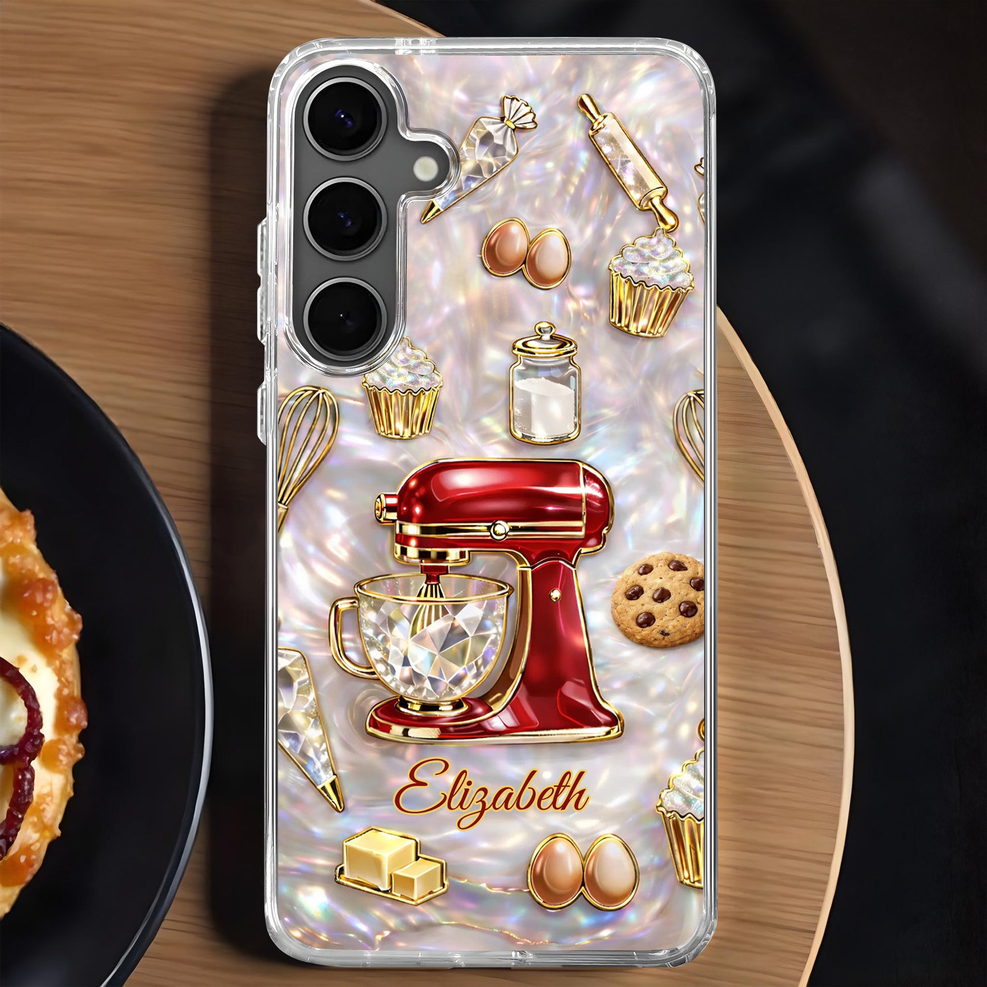 Bake The World A Better Place, Mixer And Cupcake Design