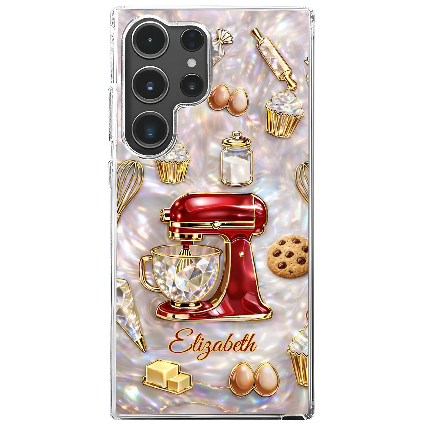 Bake The World A Better Place, Mixer And Cupcake Design