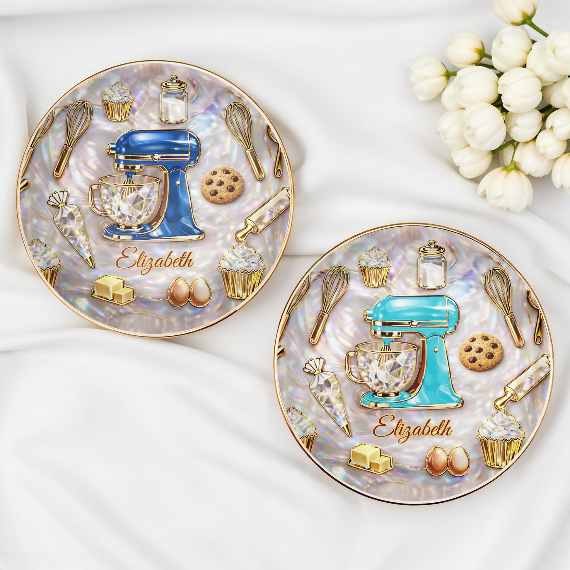 A Pinch Of Love In Every Batch Baker Mixer And Cupcake