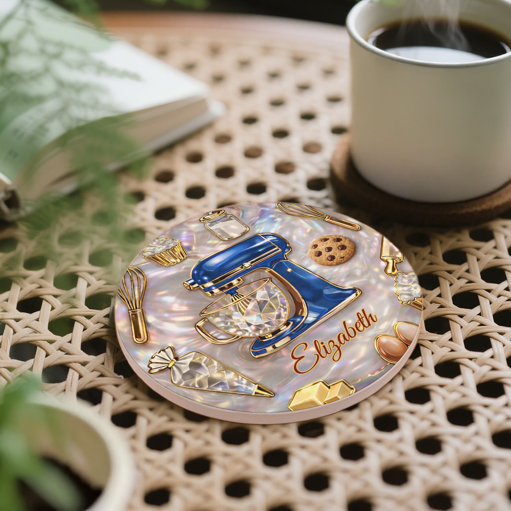 Baking With Love And Passion Stand Mixer And Kitchen Utensils