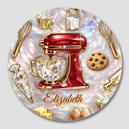 Baking With Love And Passion Stand Mixer And Kitchen Utensils