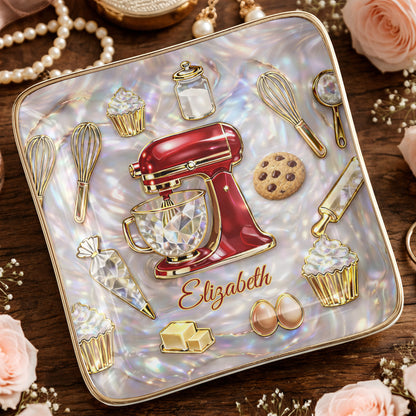 Baking With Love And Sweet Memories With Stand Mixer And Cupcakes