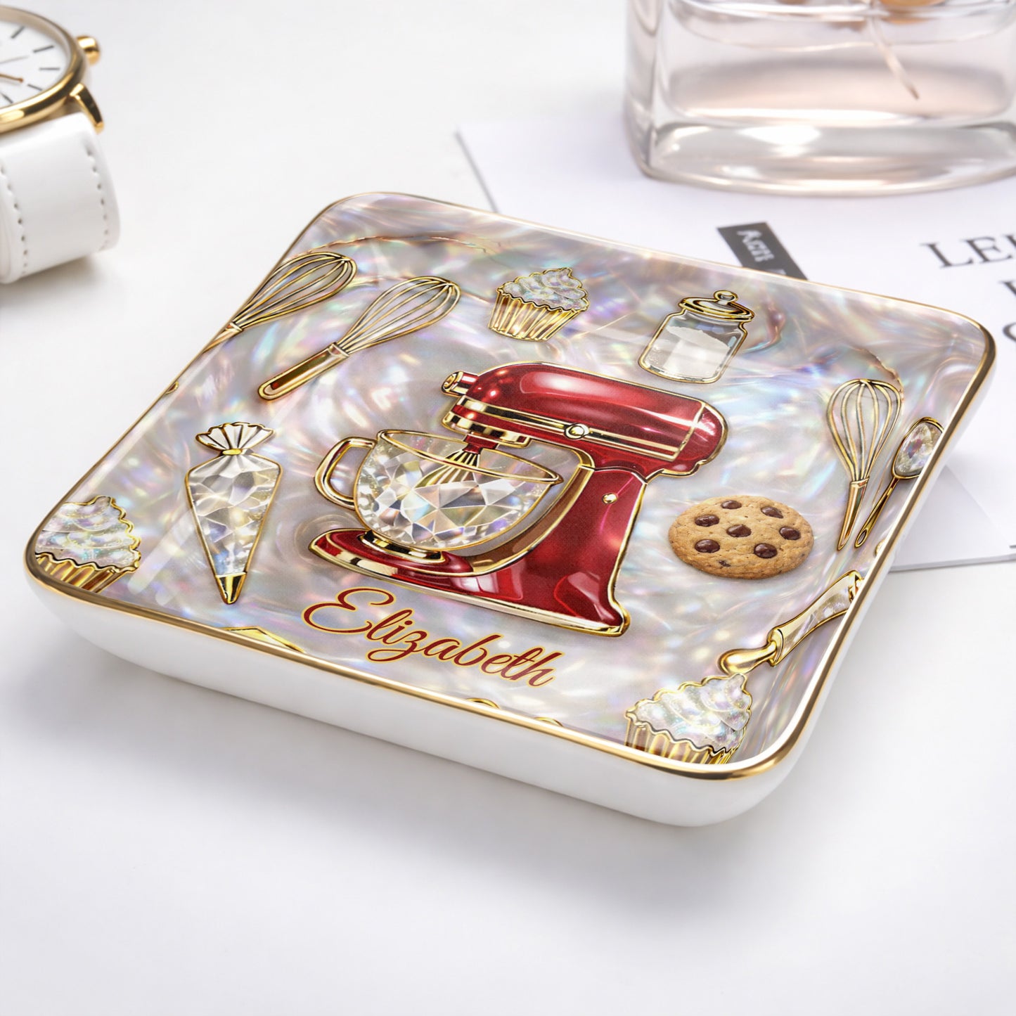 Baking With Love And Sweet Memories With Stand Mixer And Cupcakes