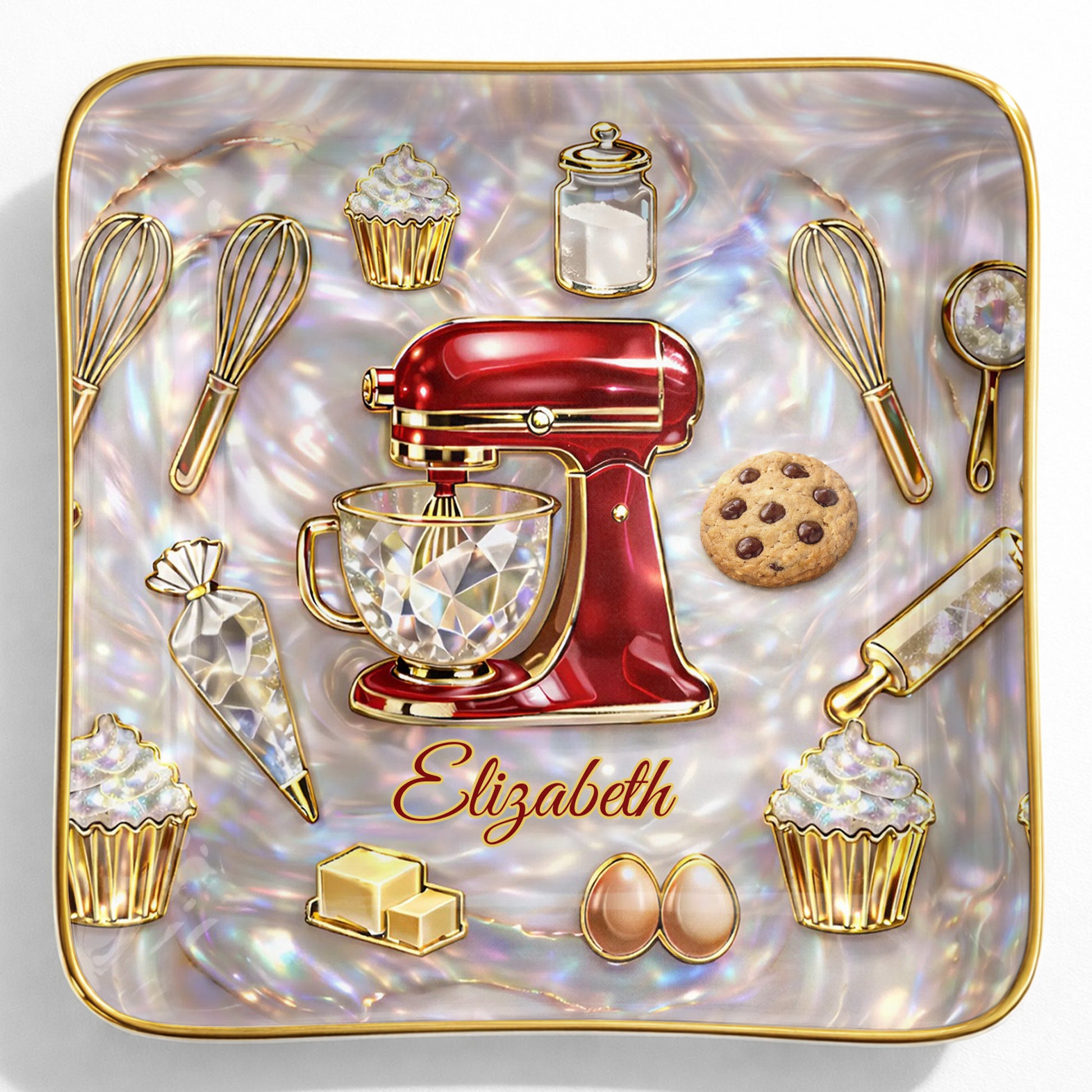 Baking With Love And Sweet Memories With Stand Mixer And Cupcakes