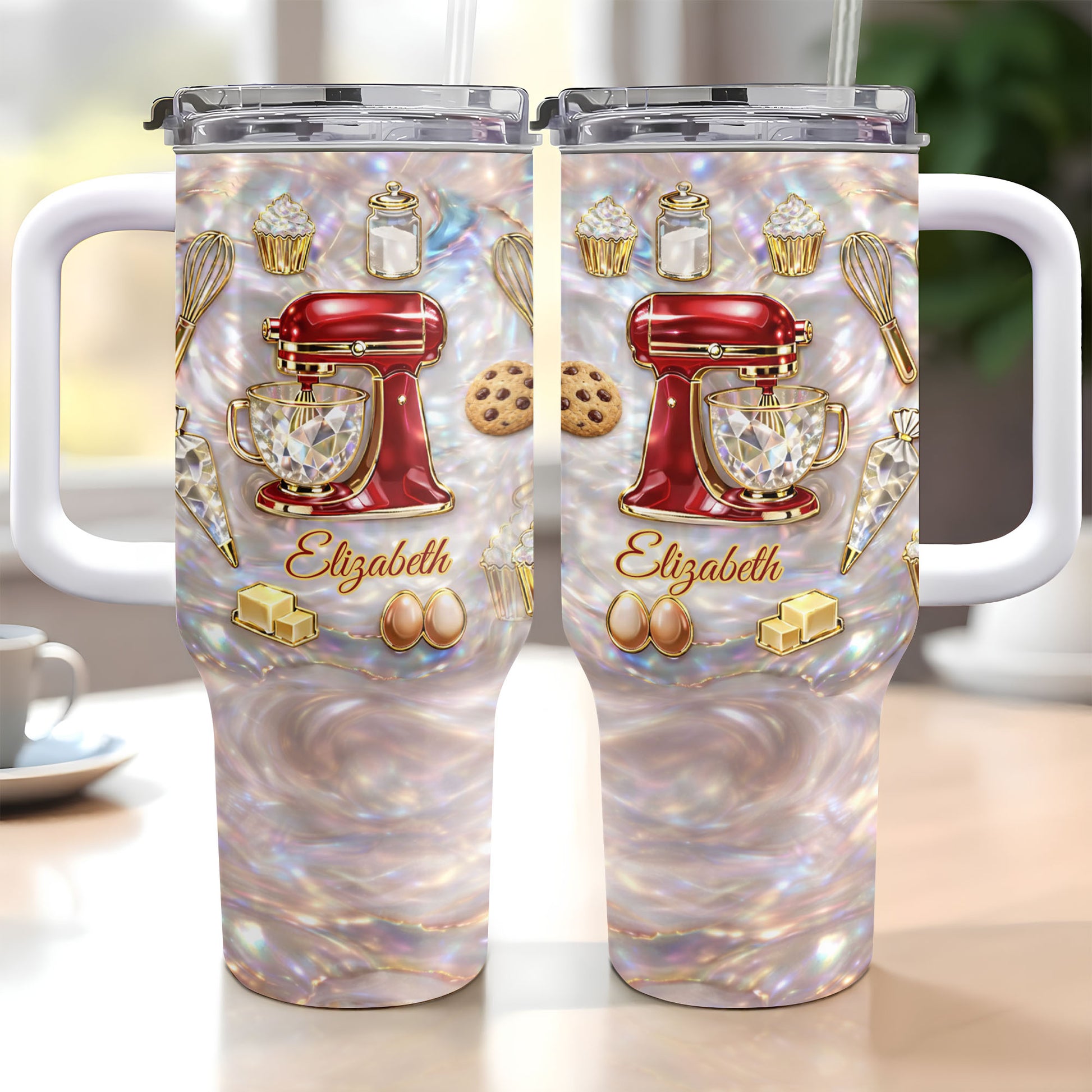 Baking With Love And Sweet Memories Mixer And Cupcakes