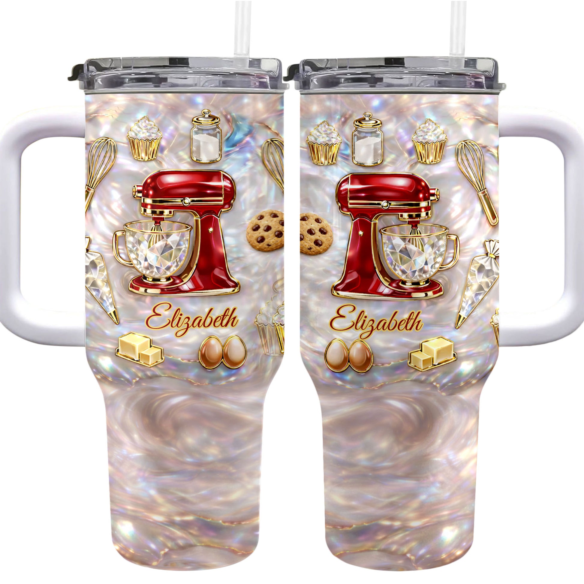 Baking With Love And Sweet Memories Mixer And Cupcakes