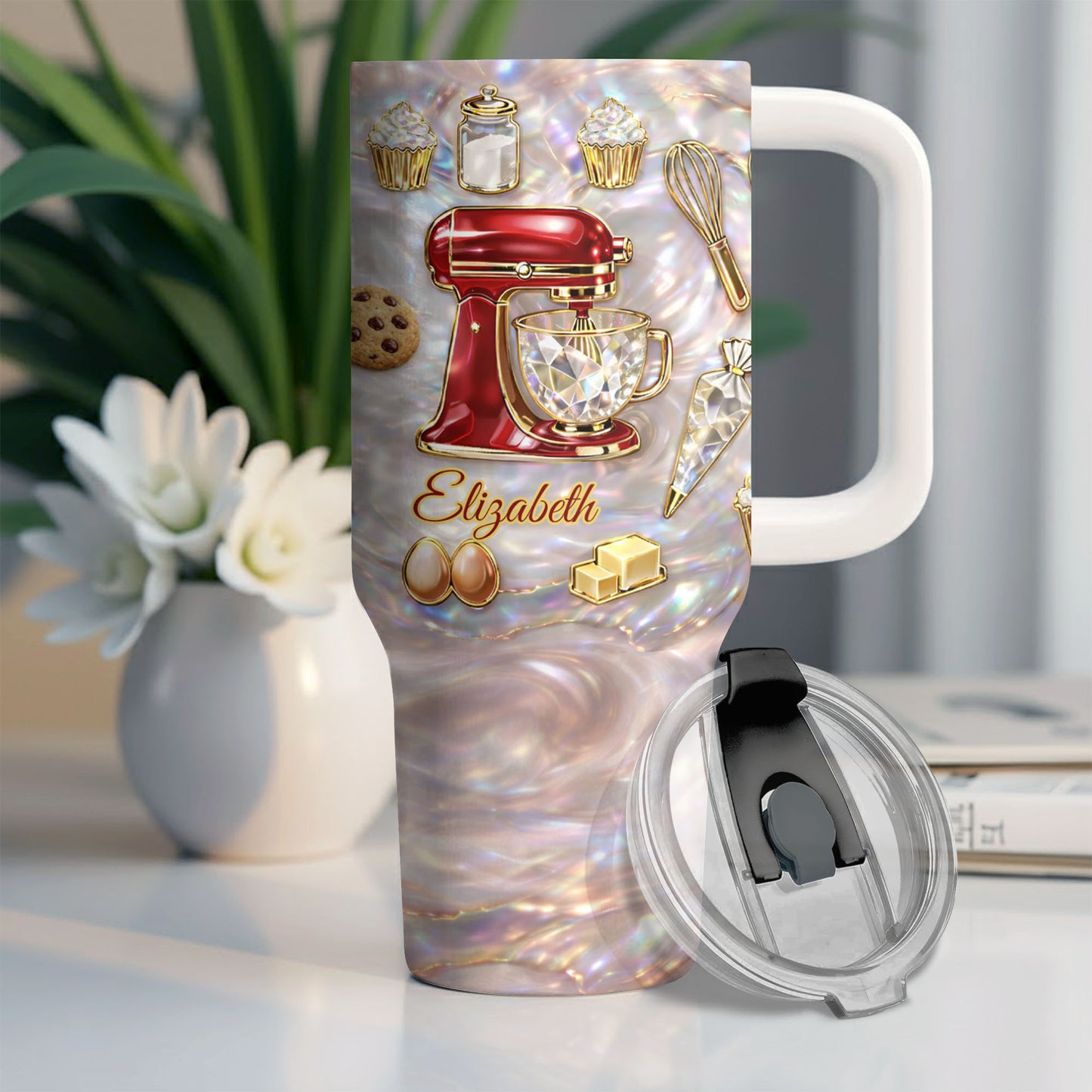 Baking With Love And Sweet Memories Mixer And Cupcakes