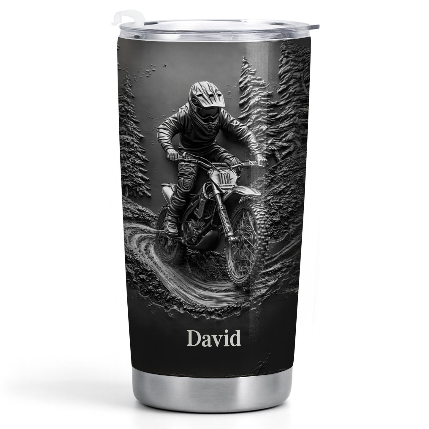 Experience The Thrill Of The Ride, Motorcycle And Rider