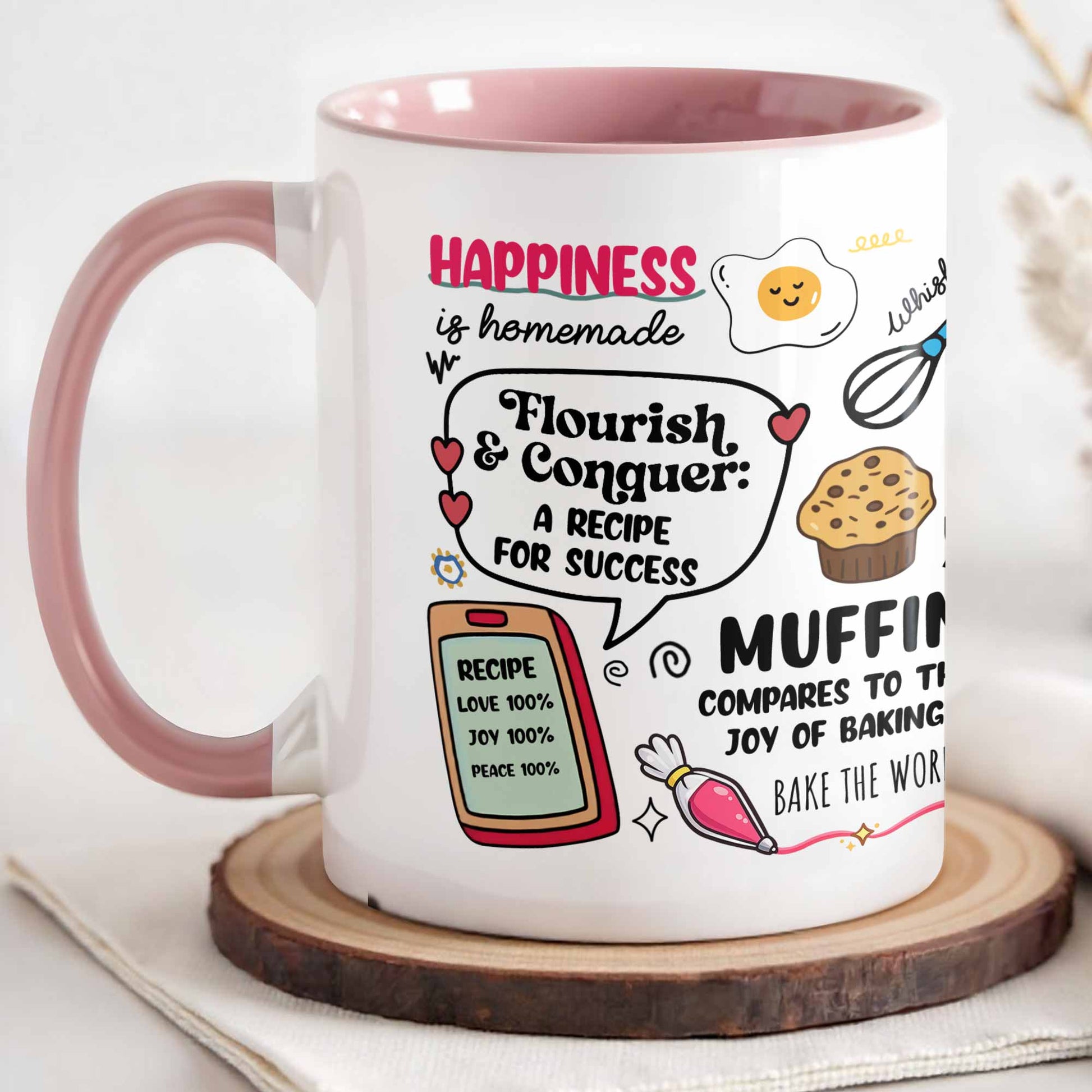 Happiness Is Homemade Flourish & Conquer Muffin And Recipe Book