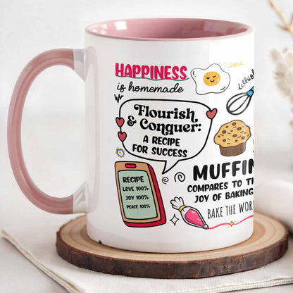 Happiness Is Homemade Flourish & Conquer Muffin And Recipe Book