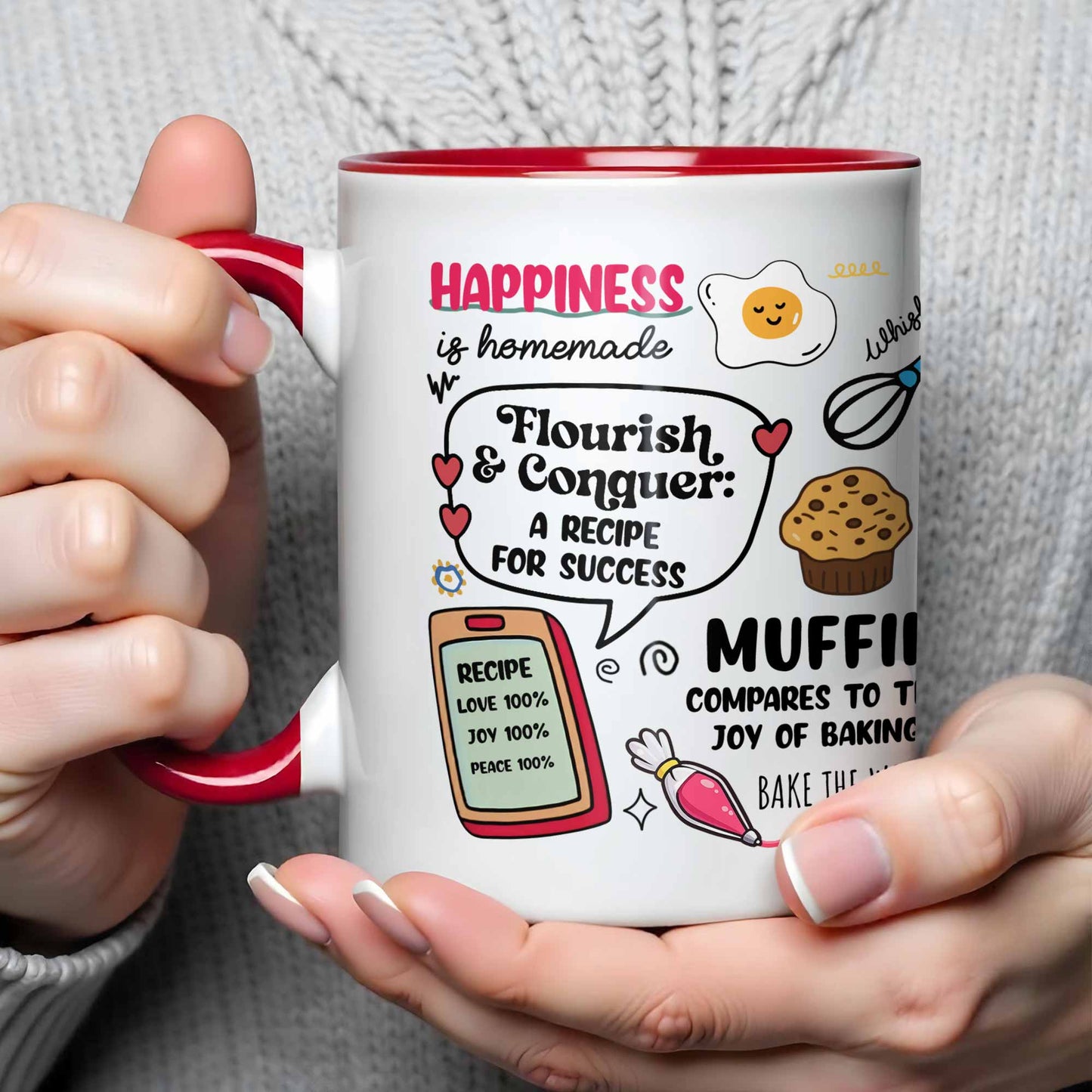 Happiness Is Homemade Flourish & Conquer Muffin And Recipe Book