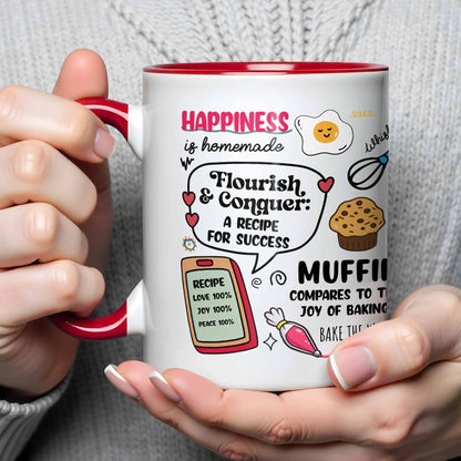 Happiness Is Homemade Flourish & Conquer Muffin And Recipe Book