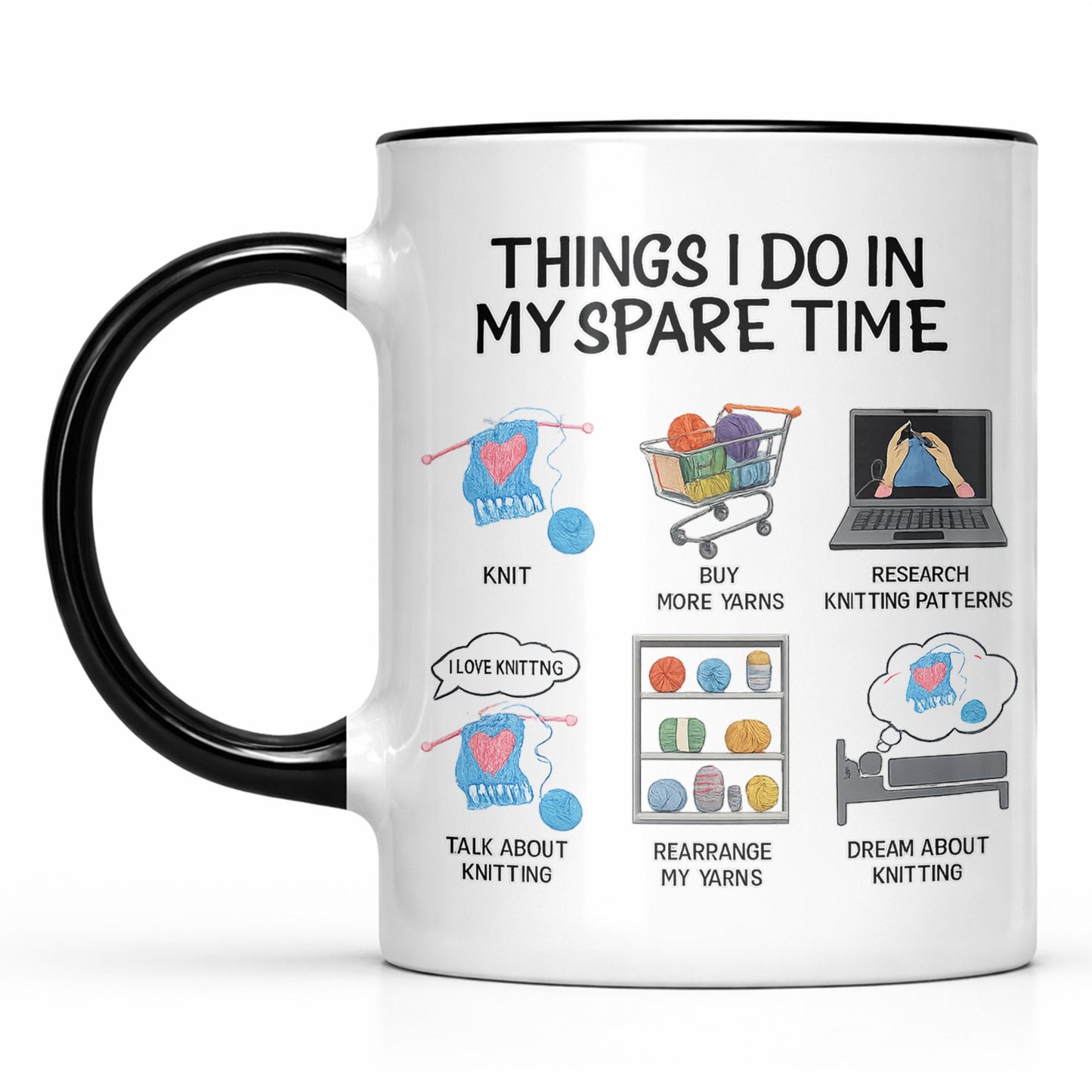 Things I Do In My Spare Time Knitting And Yarns