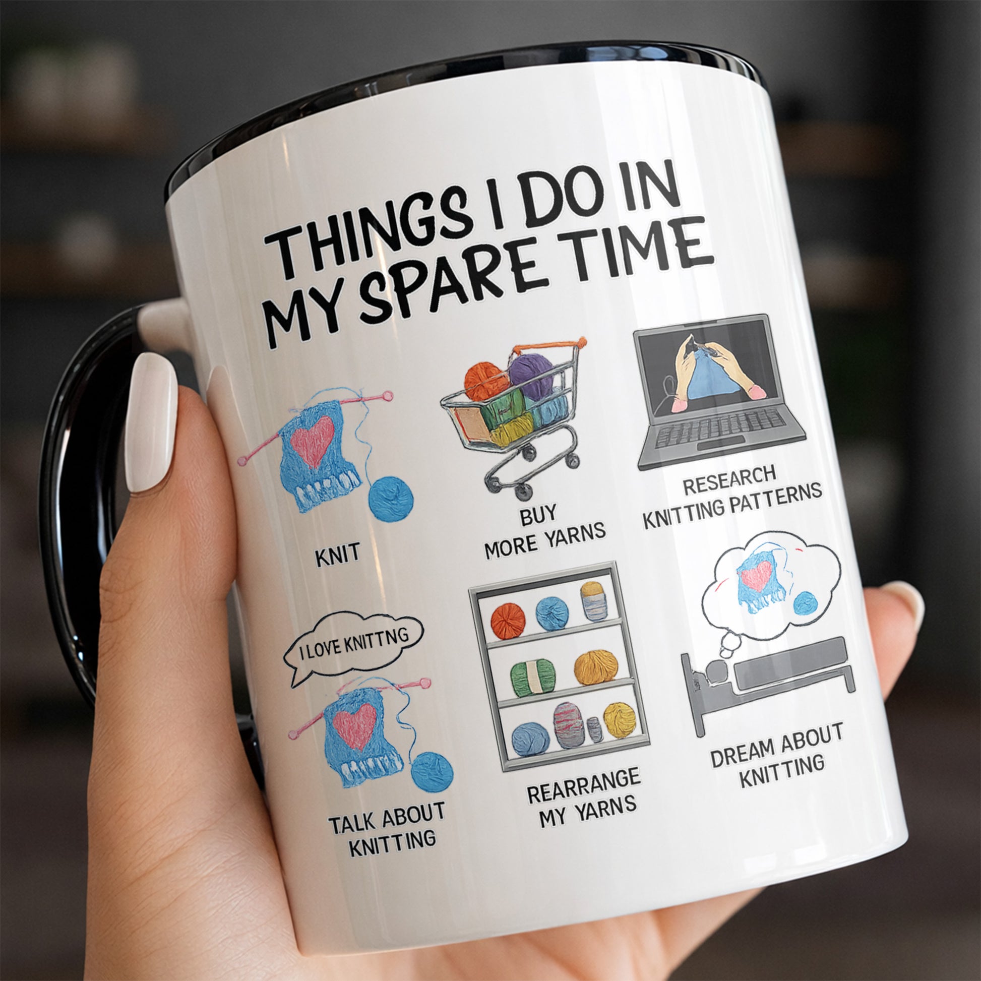 Things I Do In My Spare Time Knitting And Yarns