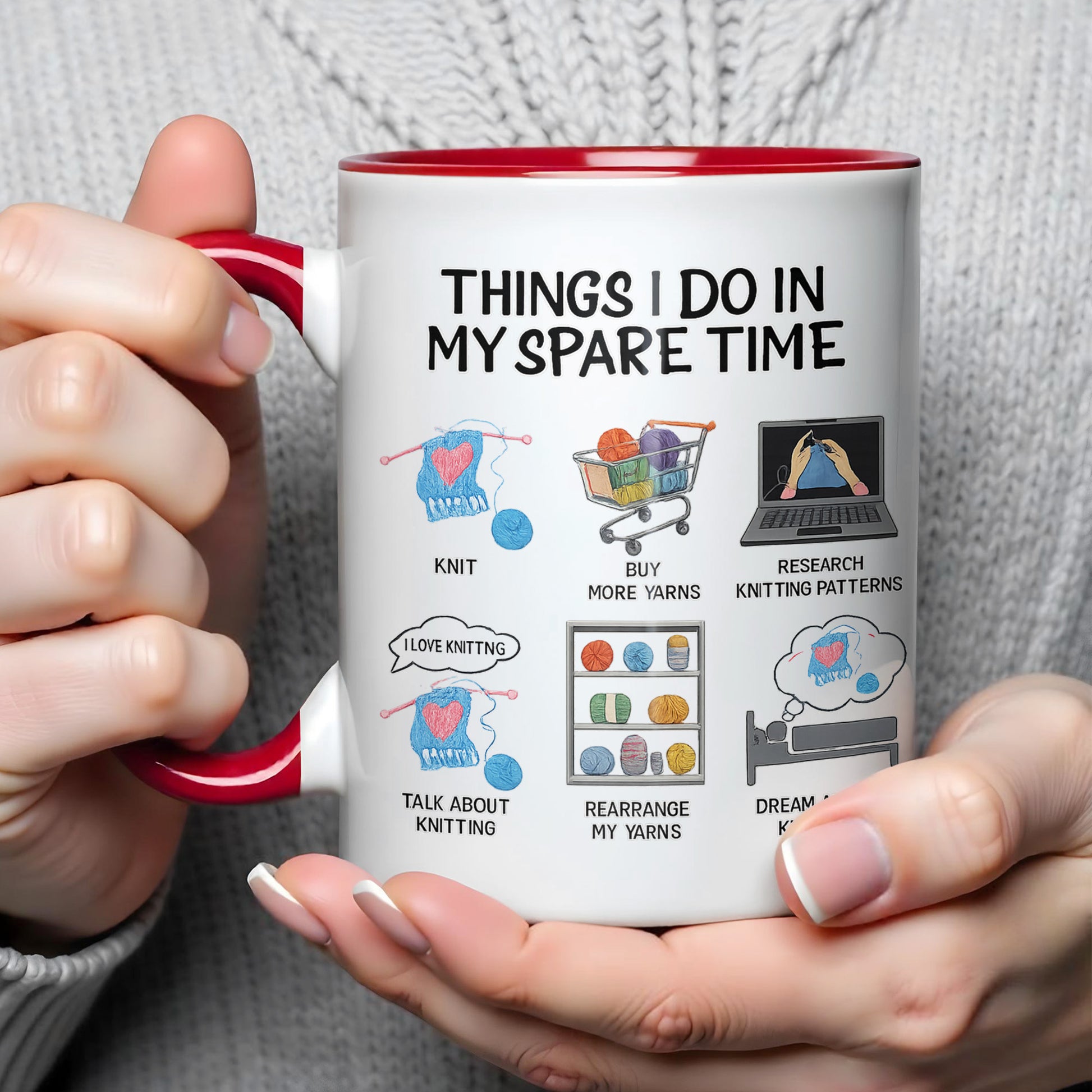 Things I Do In My Spare Time Knitting And Yarns