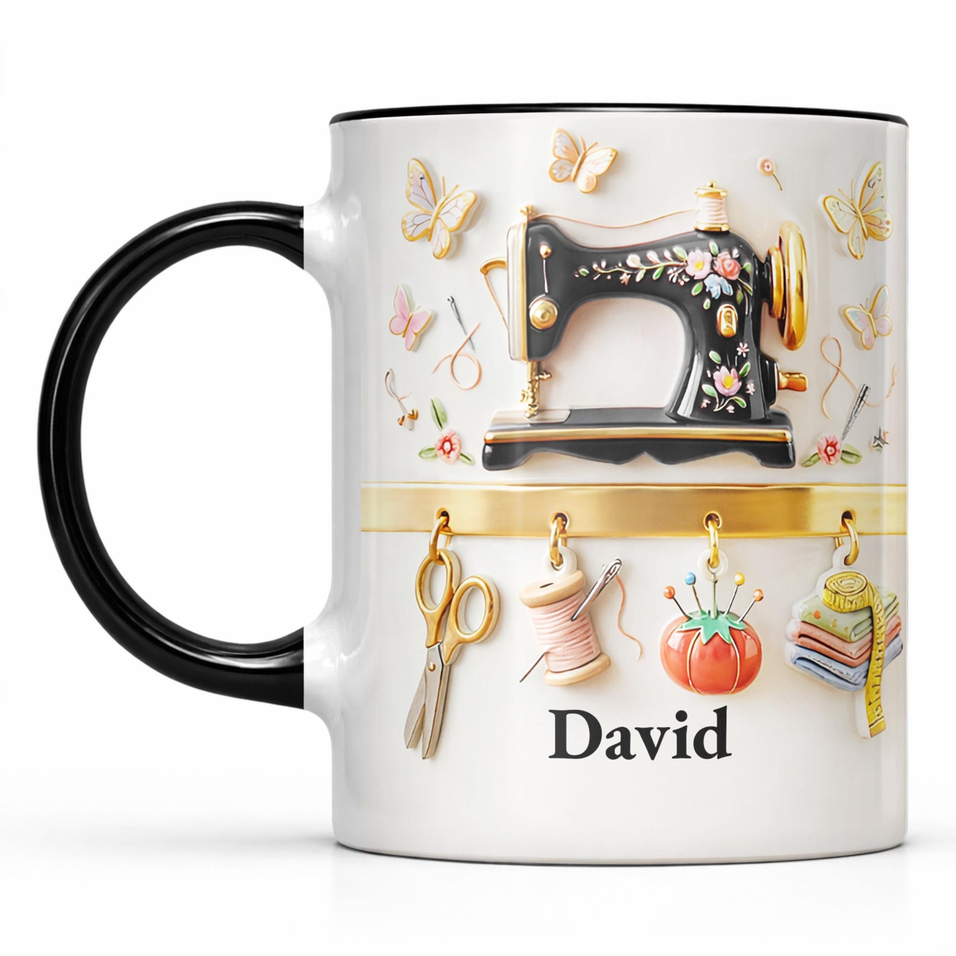 Celebrate Your Creativity With A Crafting Sewing Machine Mug